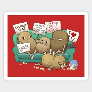 Couch Potato Club Magnet